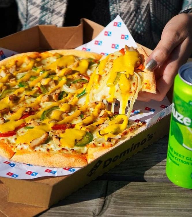 Domino's pizza - Une pizza