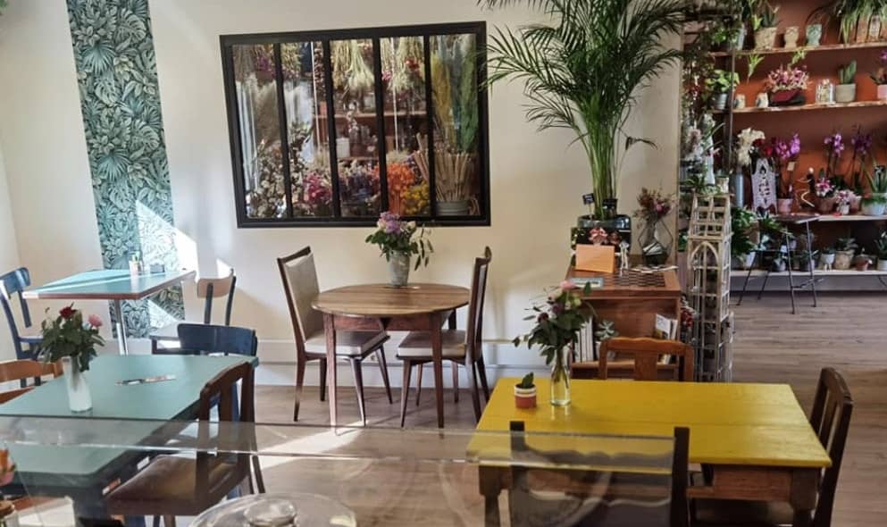 Canopée café fleurs — photo 3
