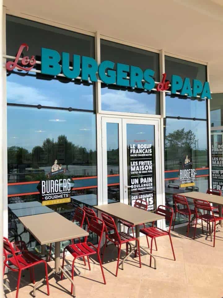 Les Burgers de Papa - La terrasse