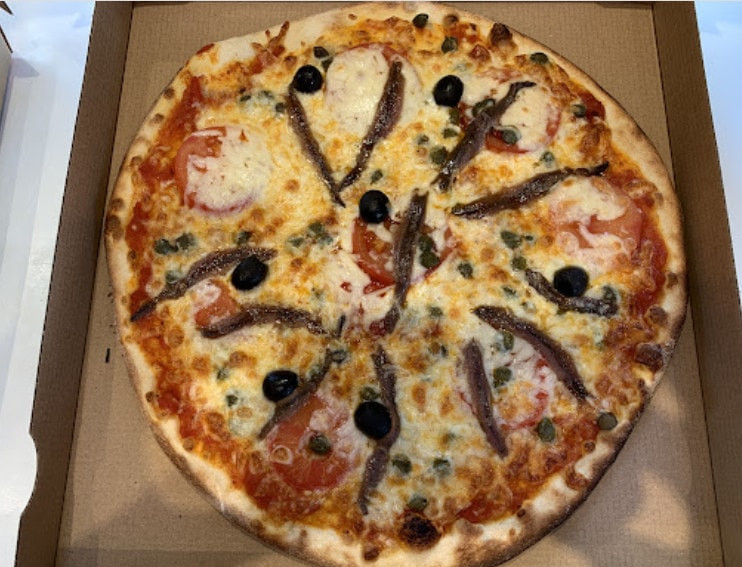 Le Kiosque à Pizzas - Une pizza