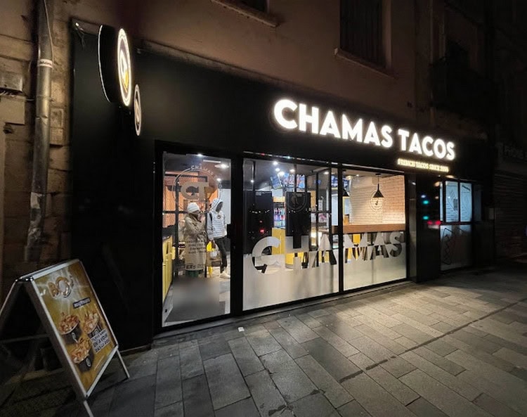 Chamas Tacos - La façade