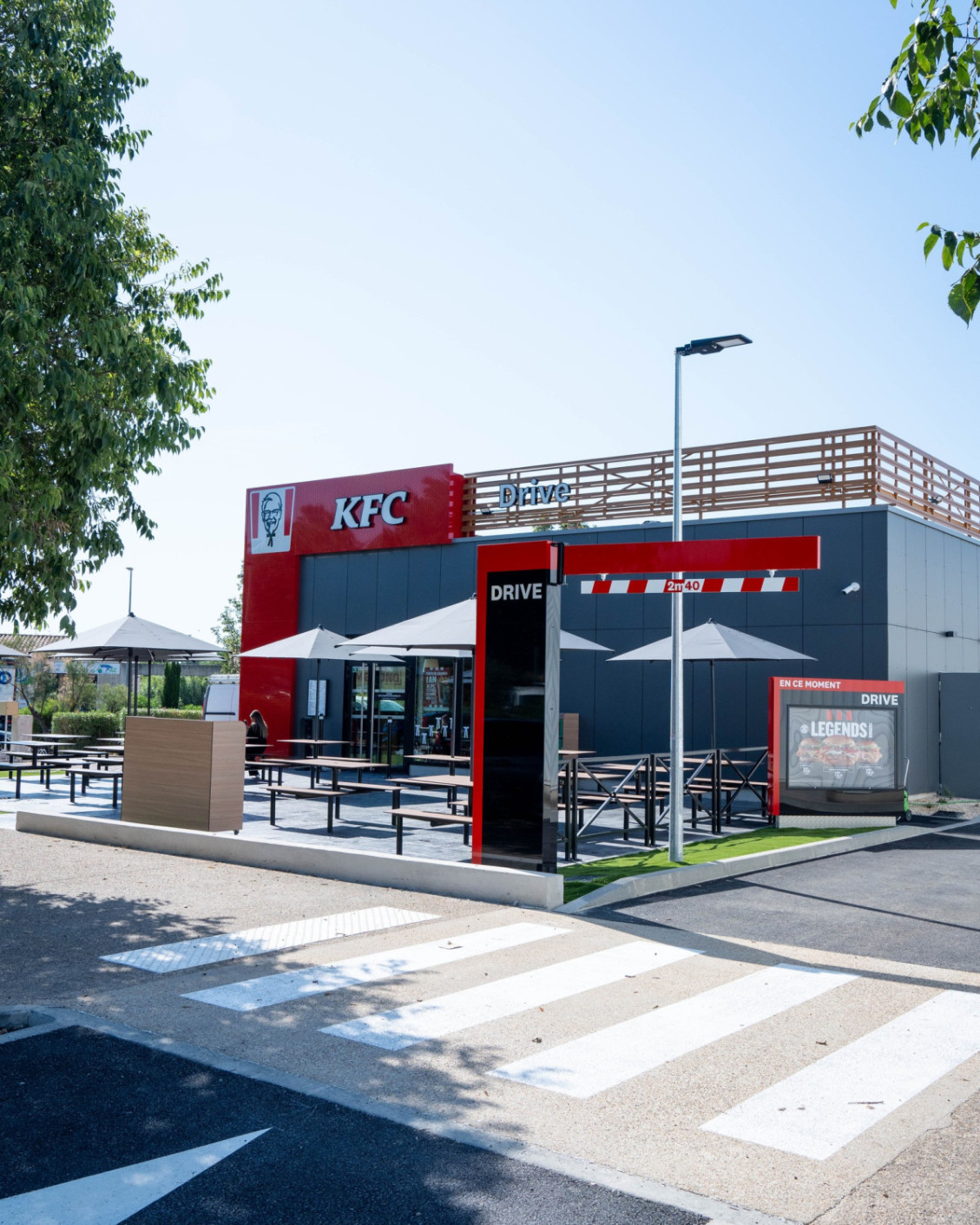 KFC - La terrasse