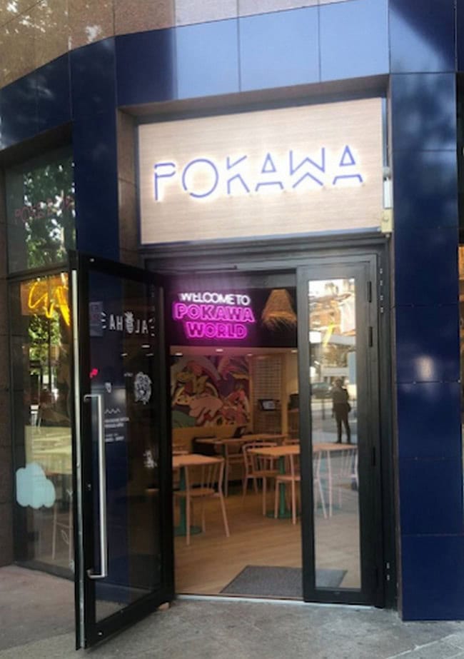 Pokawa - La façade