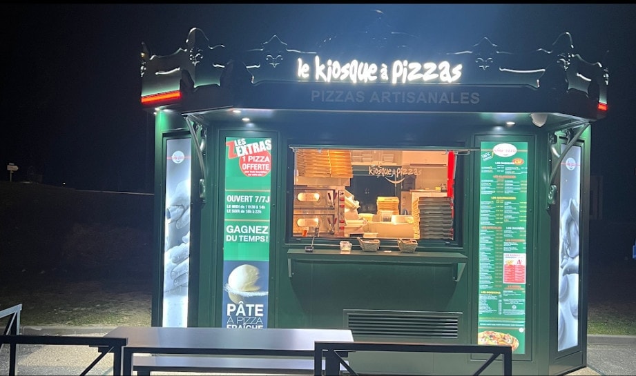 Le Kiosque à Pizzas - La façade