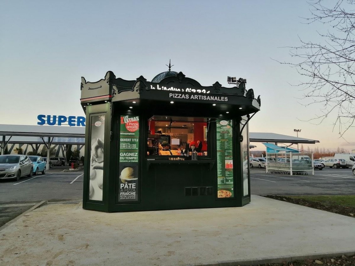 Le Kiosque à Pizzas - La façade