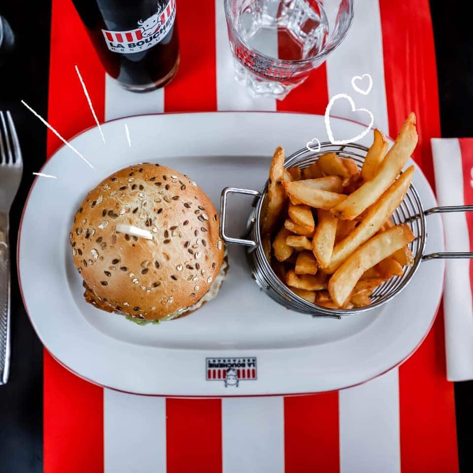 La Boucherie - Un  burger, frites
