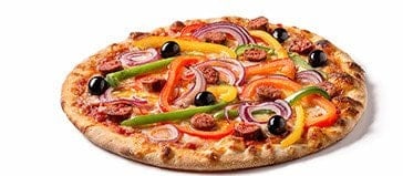 Le Kiosque à Pizzas - Une pizza