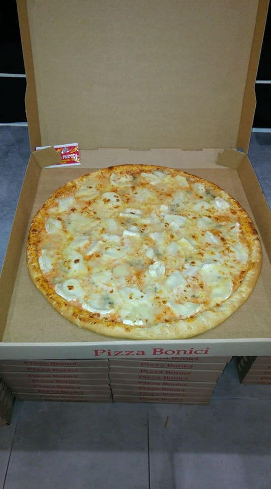 Pizza Bonici - Une pizza