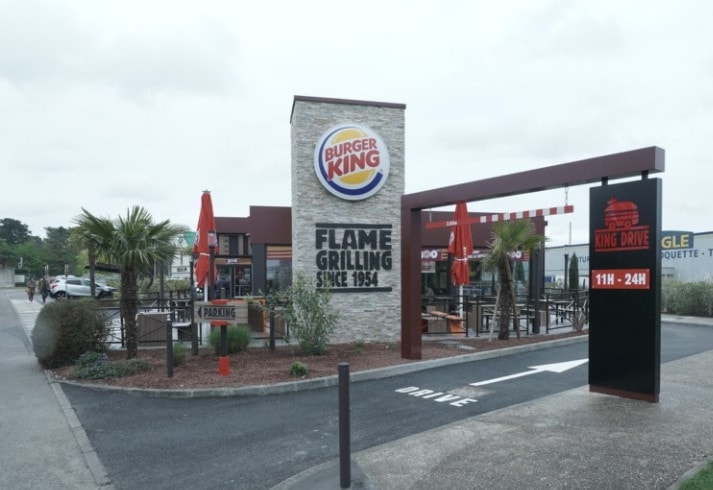 Burger King - La façade