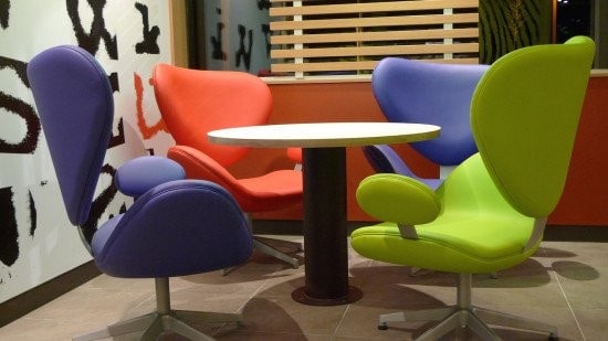 Mc Donald's - La salle de restauration