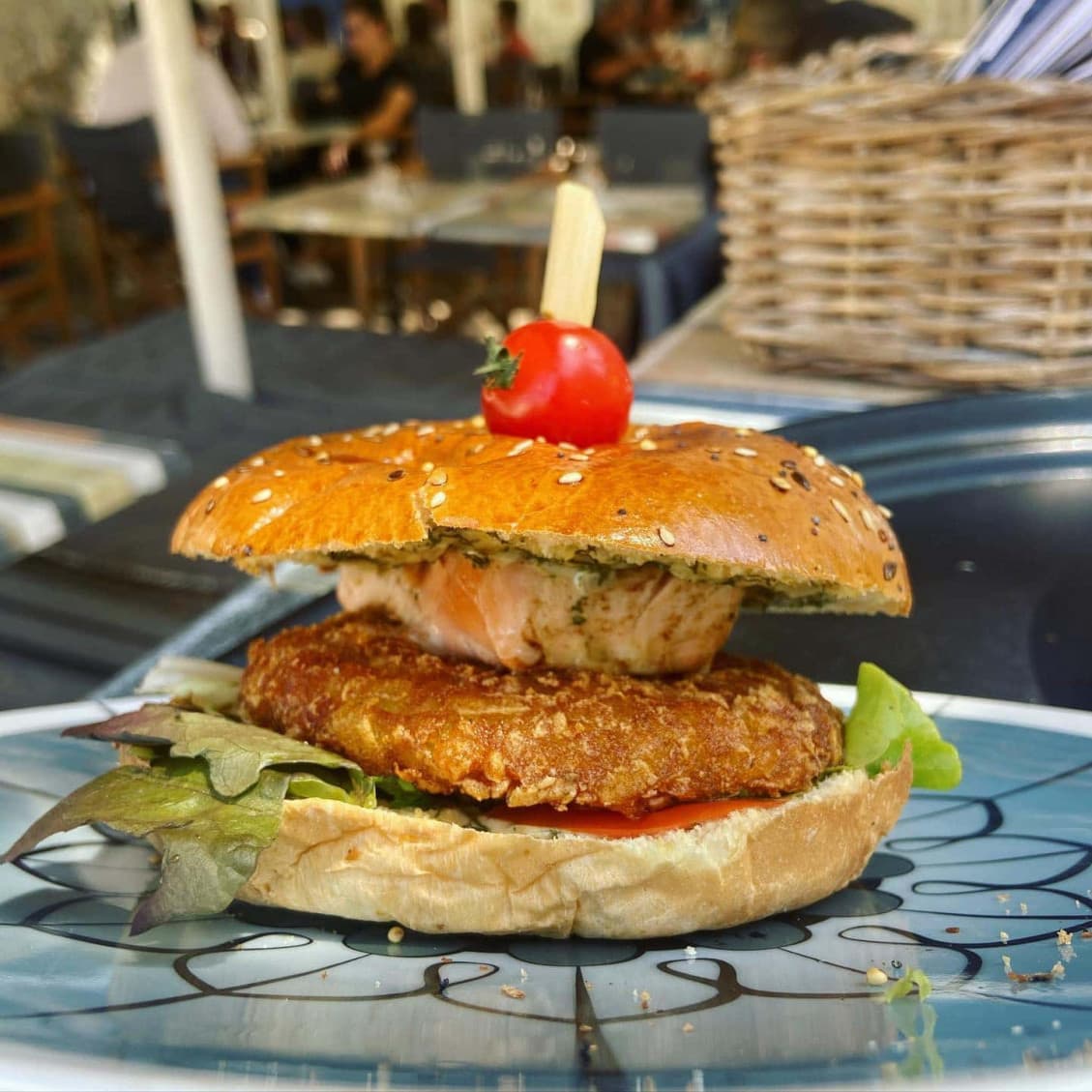 Photo de Burger et Ratatouille