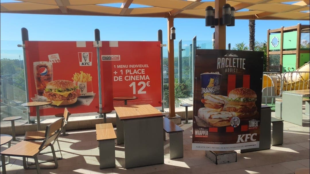 KFC - La terrasse