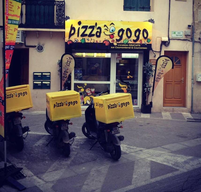 just eat pizza gogo