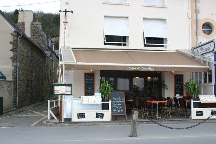 Crêpes et coquillages — Poissons et fruits de mer à Cancale — photo 2