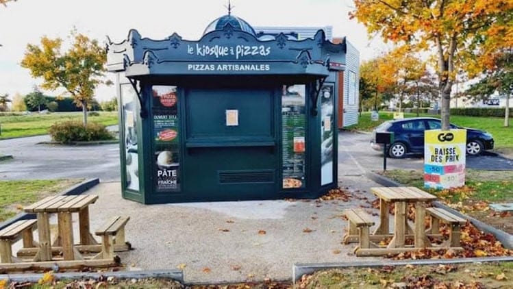 Le Kiosque à Pizzas - La façade
