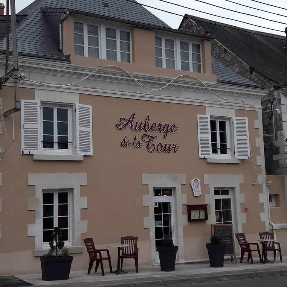 L'Auberge de la Tour - La façade du restaurant