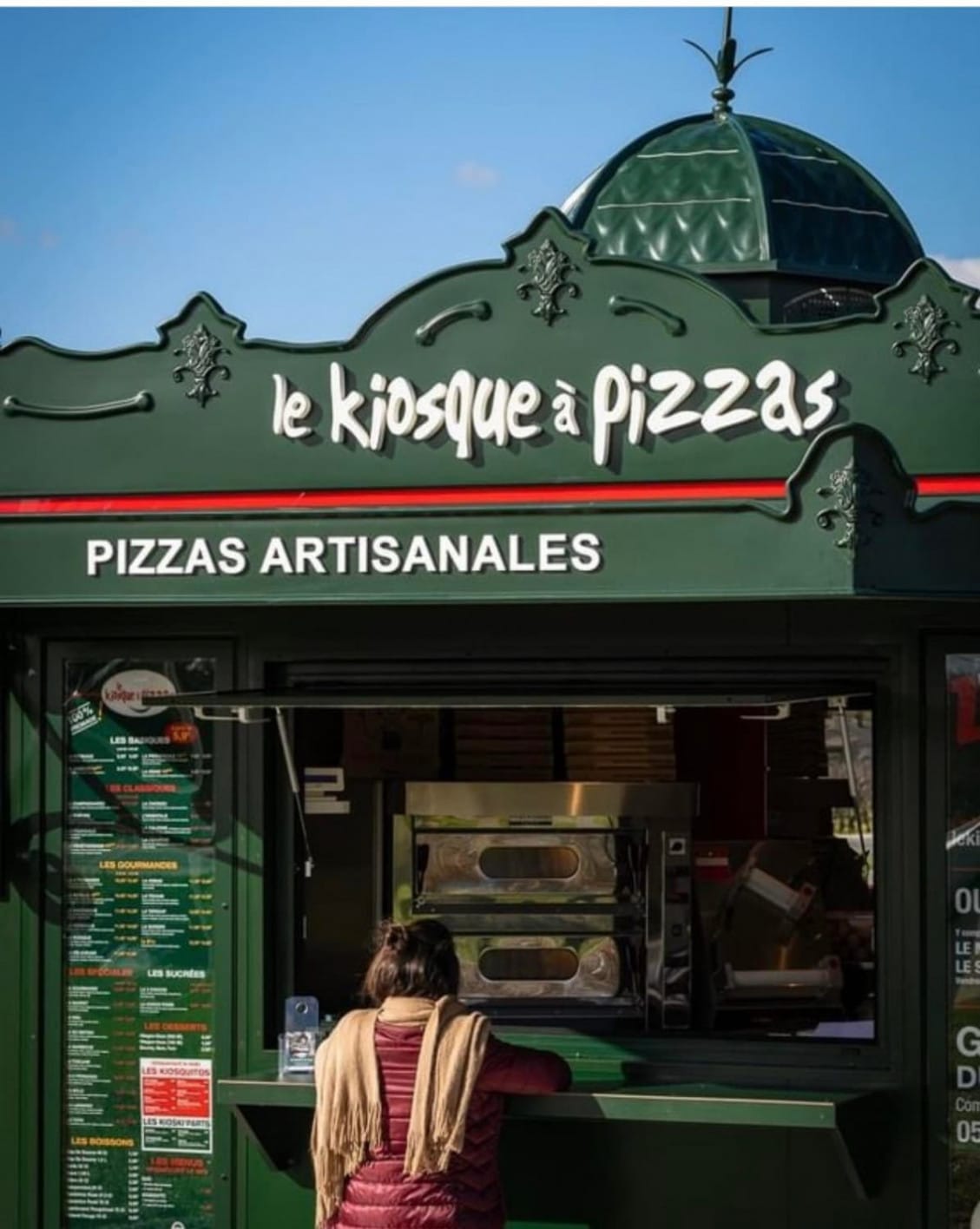 Le Kiosque à Pizzas - La façade