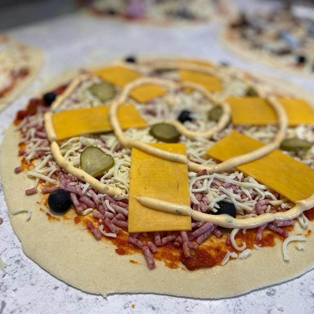Le Kiosque à Pizzas - Une pizza