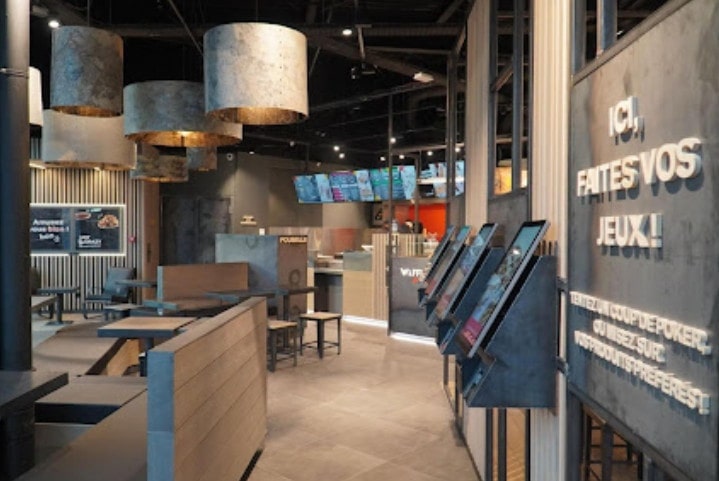 Waffle factory - La salle de restauration