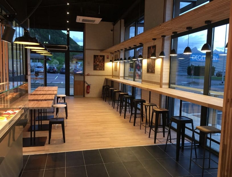 Boulangerie Marie Blachère - La salle