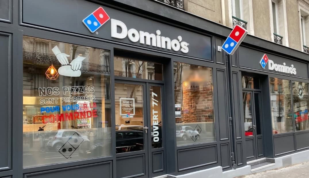 Domino's pizza - La façade
