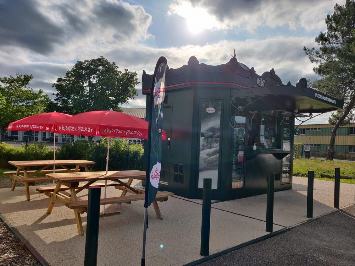 Le Kiosque à Pizzas - La façade