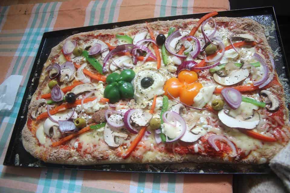 A la fenêtre. Les pizzas d'Anna — photo 3