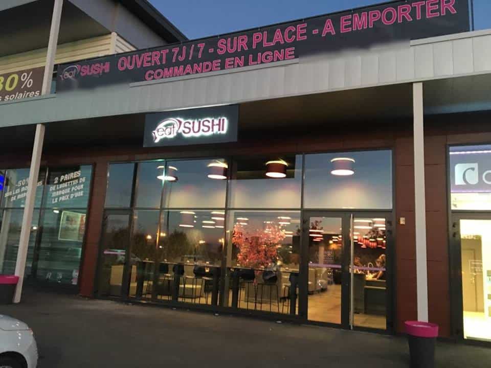 Eat Sushi - La façade du restaurant