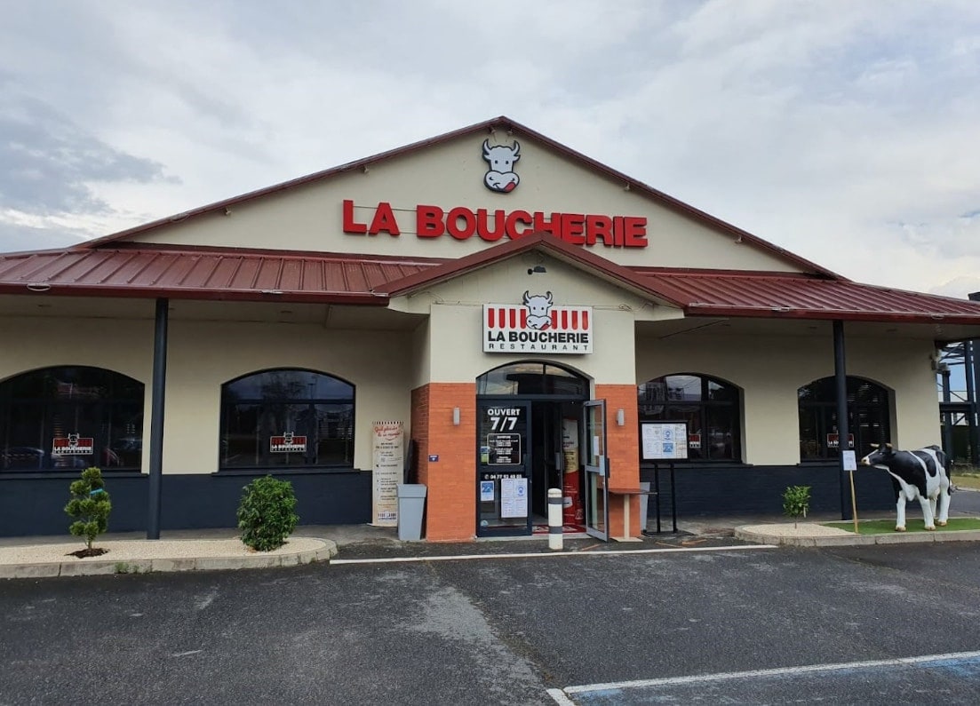 La Boucherie - La façade