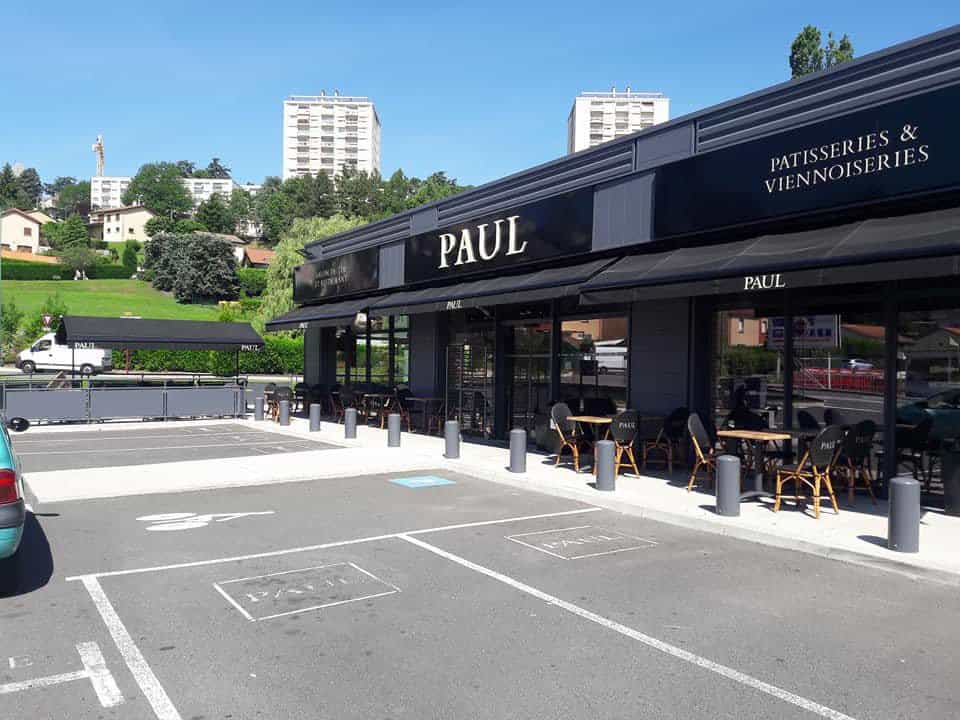 Paul - La façade du restaurant