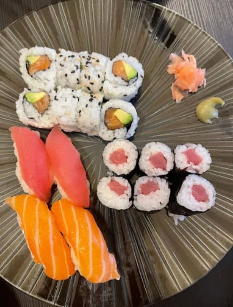 Photo de île de sushi