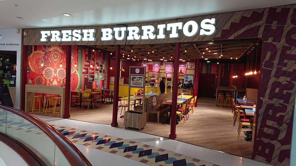 Fresh Burritos - La façade du restaurant