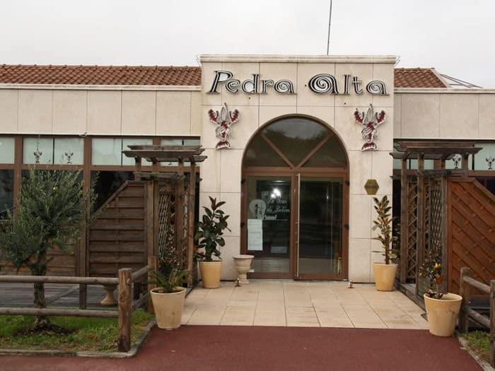Pedra Alta - La devanture du restaurant