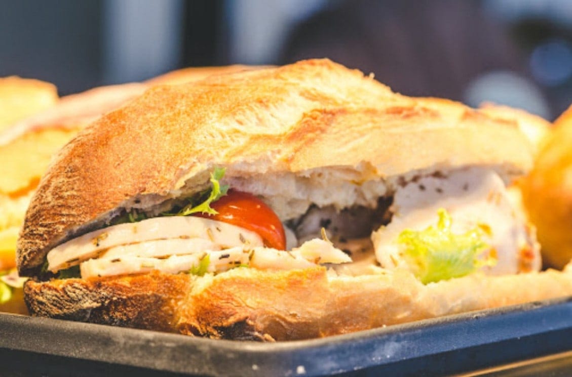 Boulangerie Marie Blachère - un sandwich