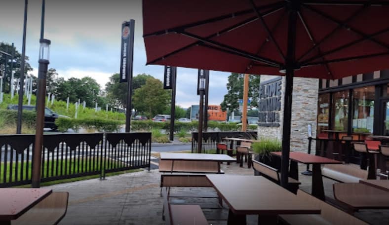Burger King - La terrasse