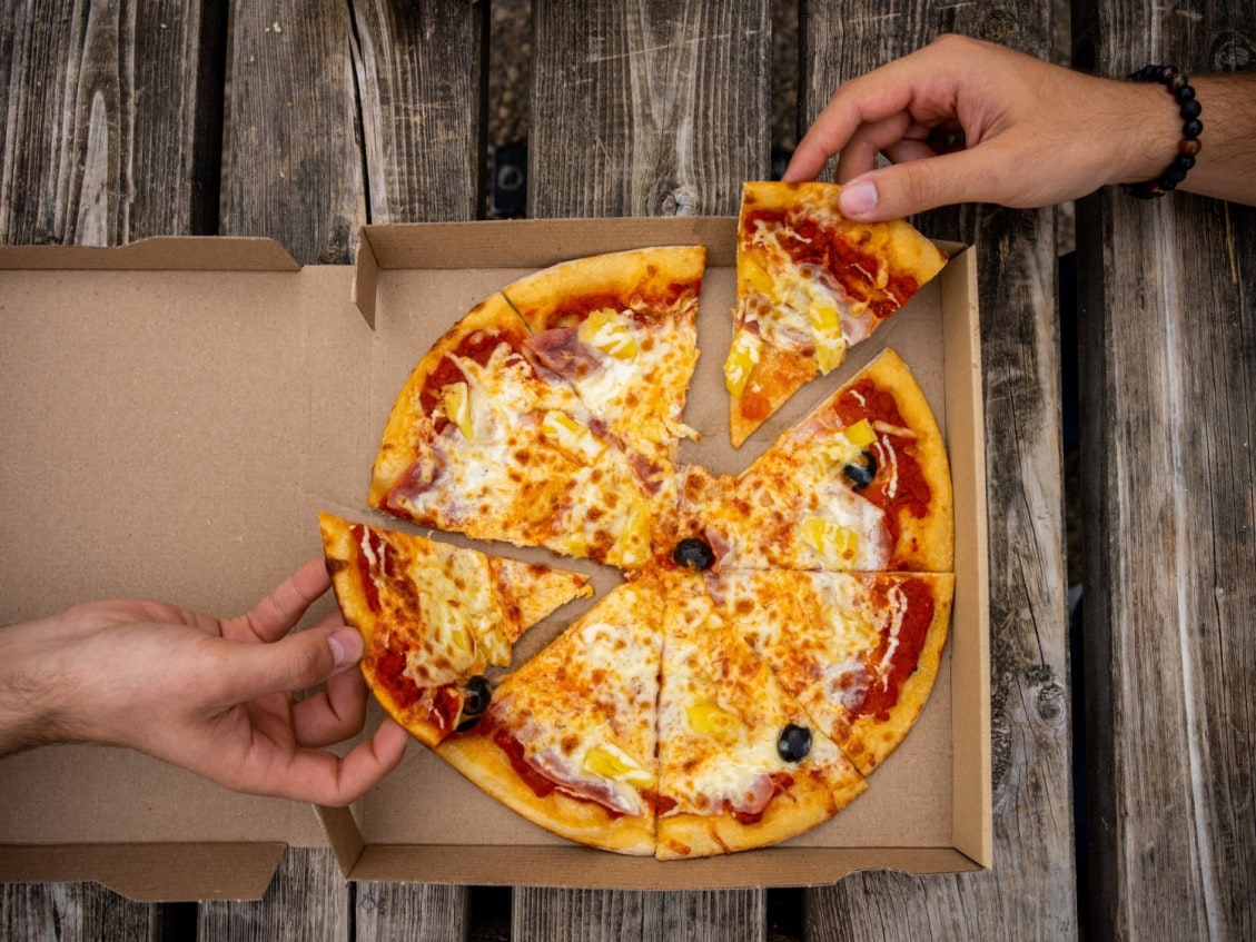 Le Kiosque à Pizzas - Une pizza