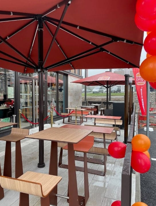 Burger King - La terrasse
