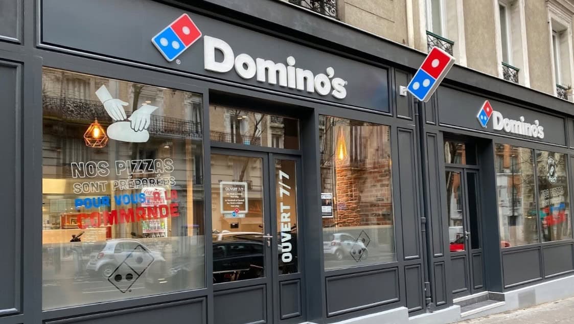 Domino's pizza - La façade