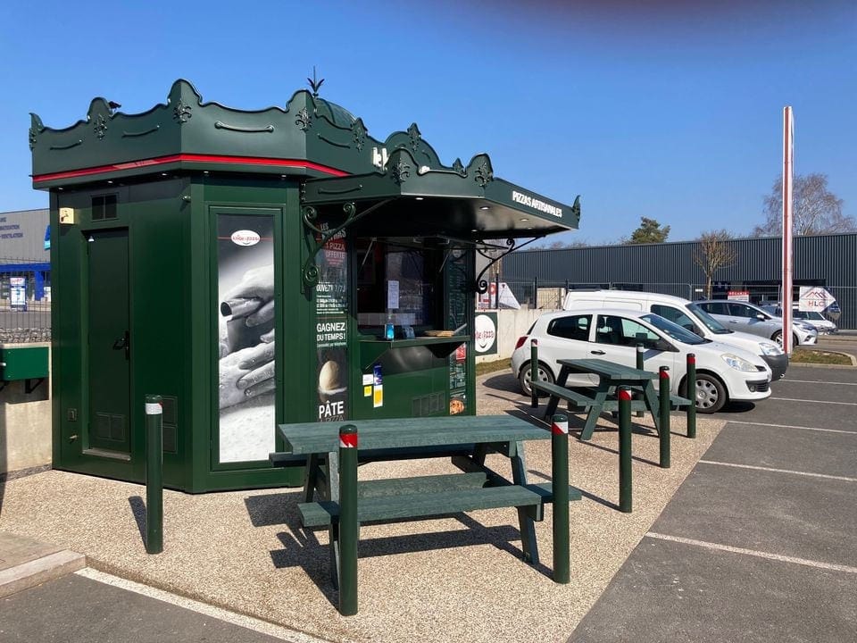 Le Kiosque à Pizzas - La terrasse