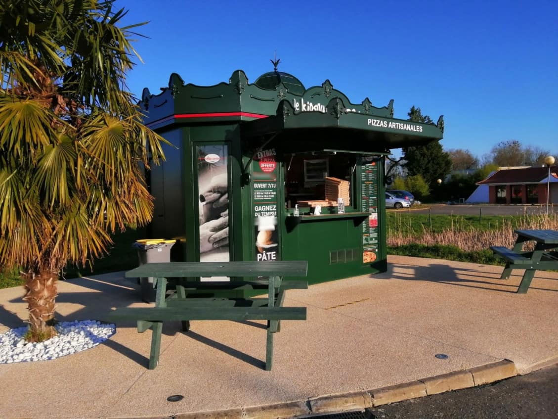 Le Kiosque à Pizzas - La façade