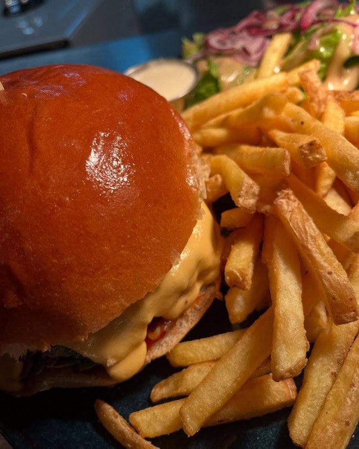 3 Brasseurs - Un burger