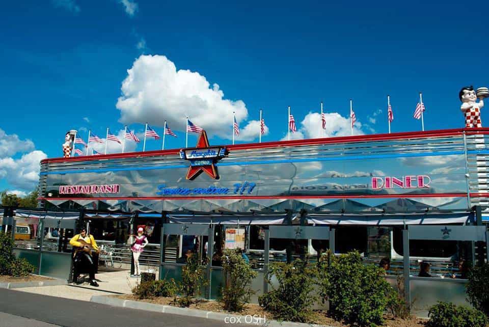 Memphis - La façade du restaurant