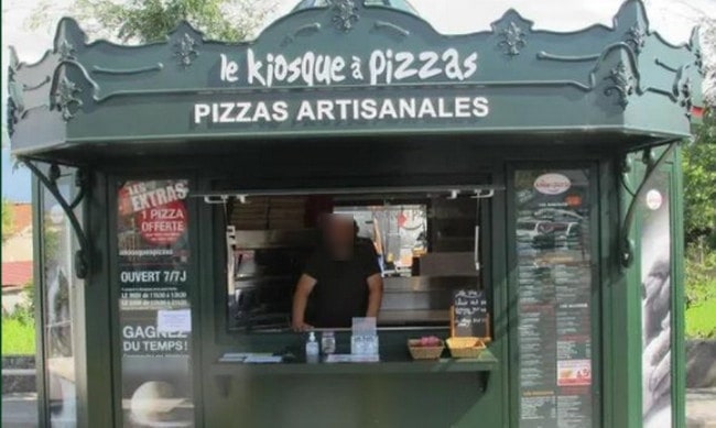 Le Kiosque à Pizzas - La façade
