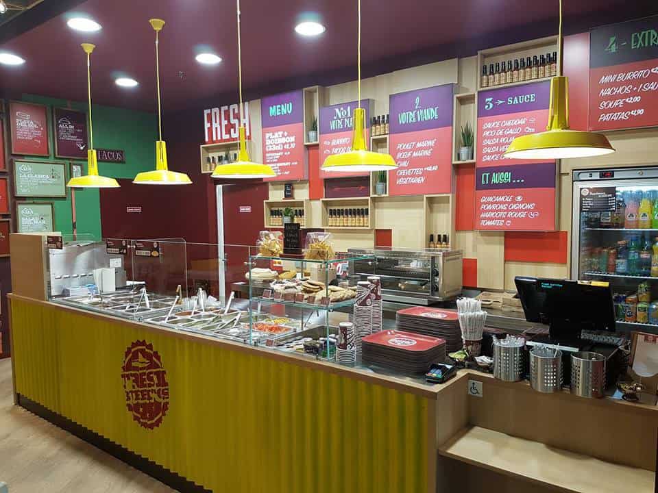 Fresh Burritos - Le comptoir
