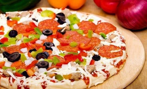 Smiley pizza — photo 2