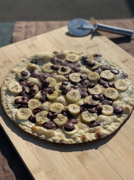 Le Kiosque à Pizzas - Une pizza sucrée