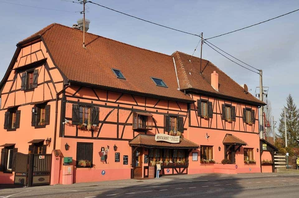 Auberge d'Alsace à Bartenheim, carte-menu et photos