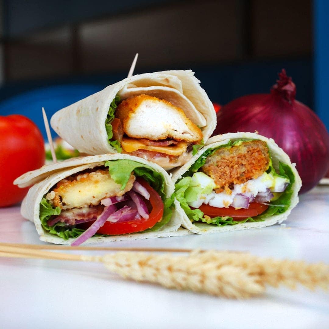 Les Burgers de Papa - Des wraps