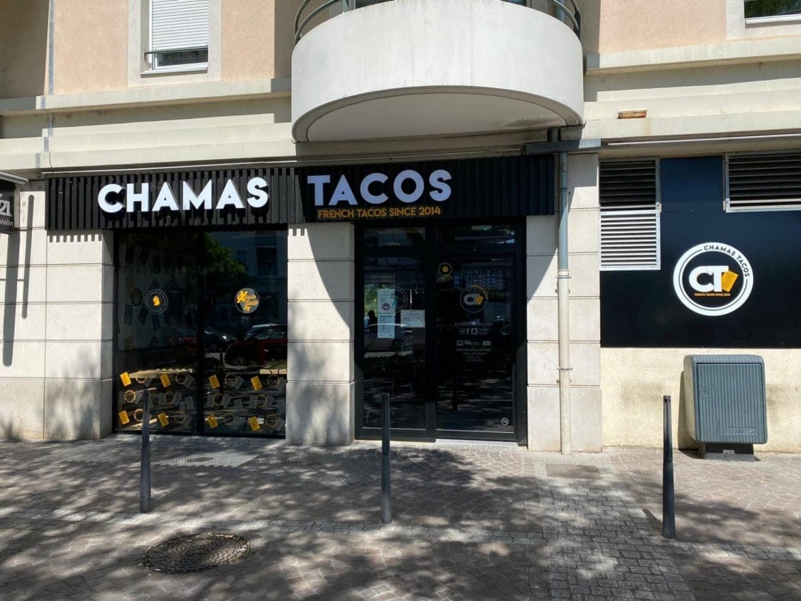 Chamas Tacos - La façade