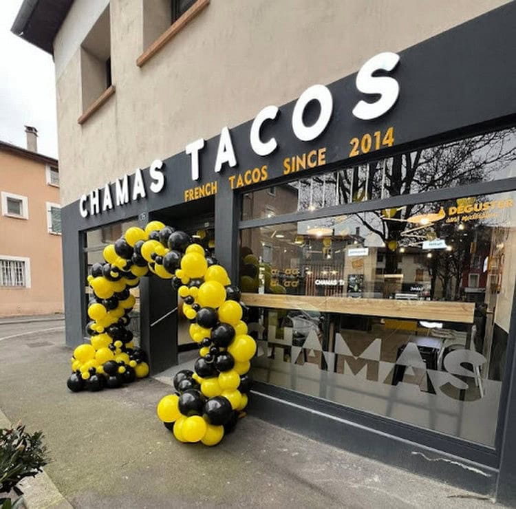 Chamas Tacos - La façade